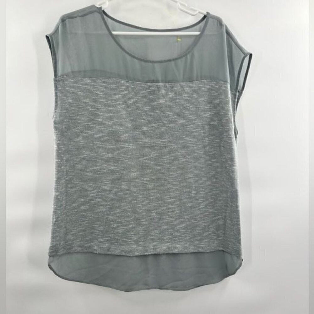 Ann Taylor factory Women Blouse Top Shirt Size Large Polyester Blend XL